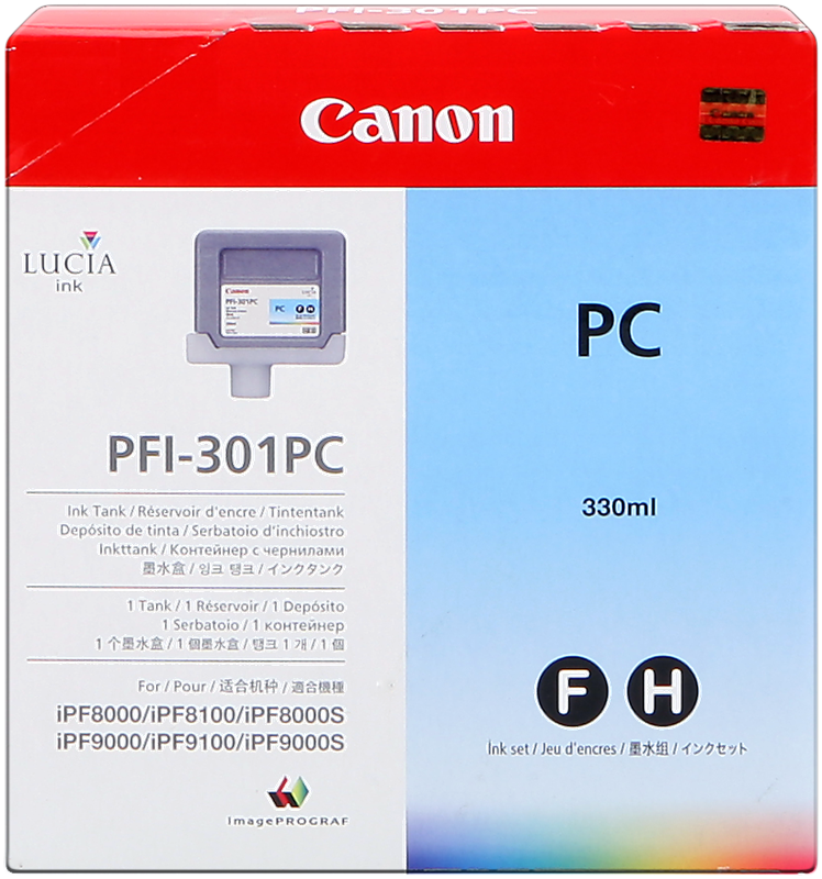 Canon Cartouche Encre Pfi Pc B Cyan Photo En Stock