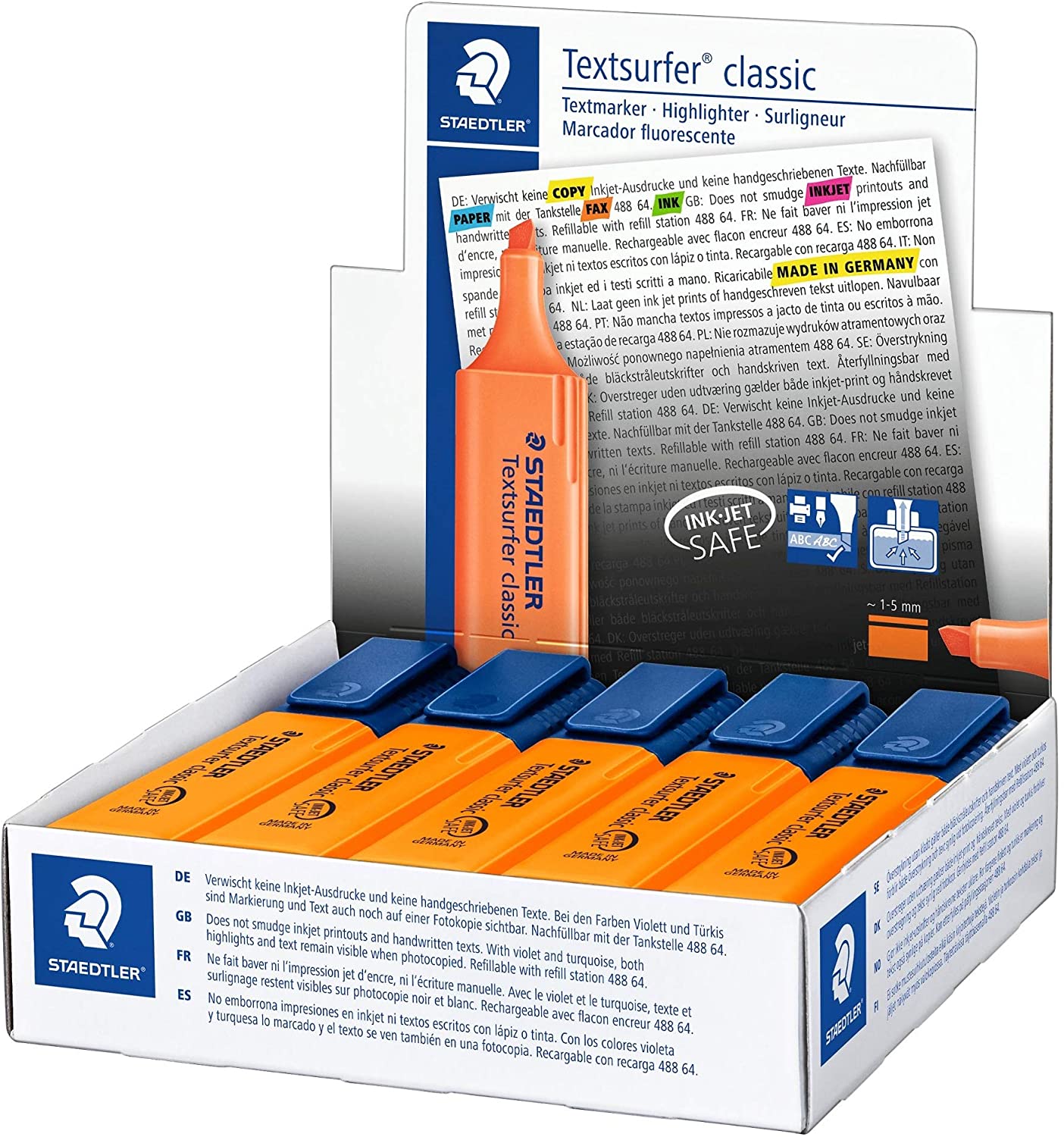 LOT 10 Staedtler Textsurfer Classic 364 Fluo