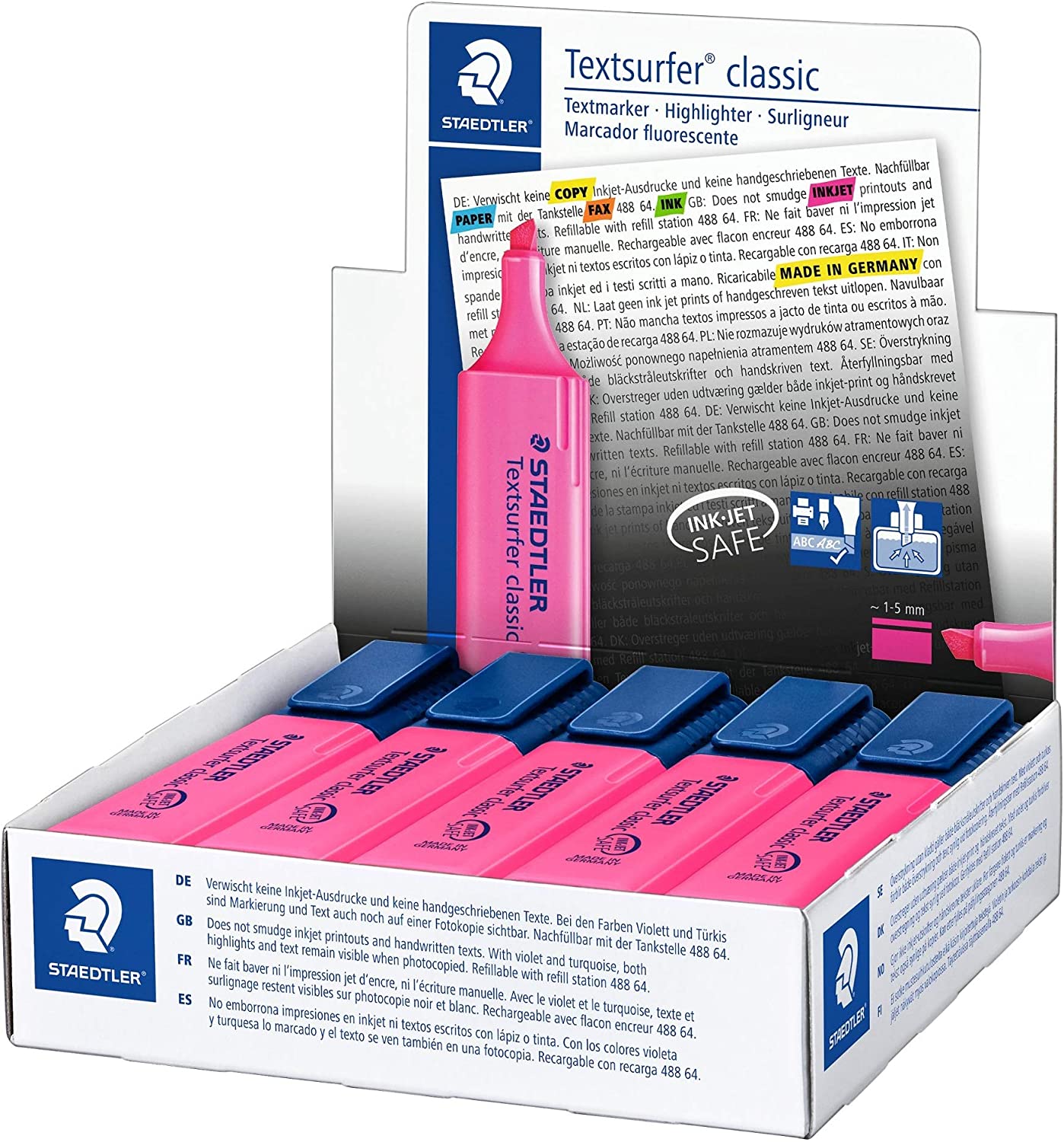 LOT 10 Staedtler Textsurfer Classic 364 Fluo