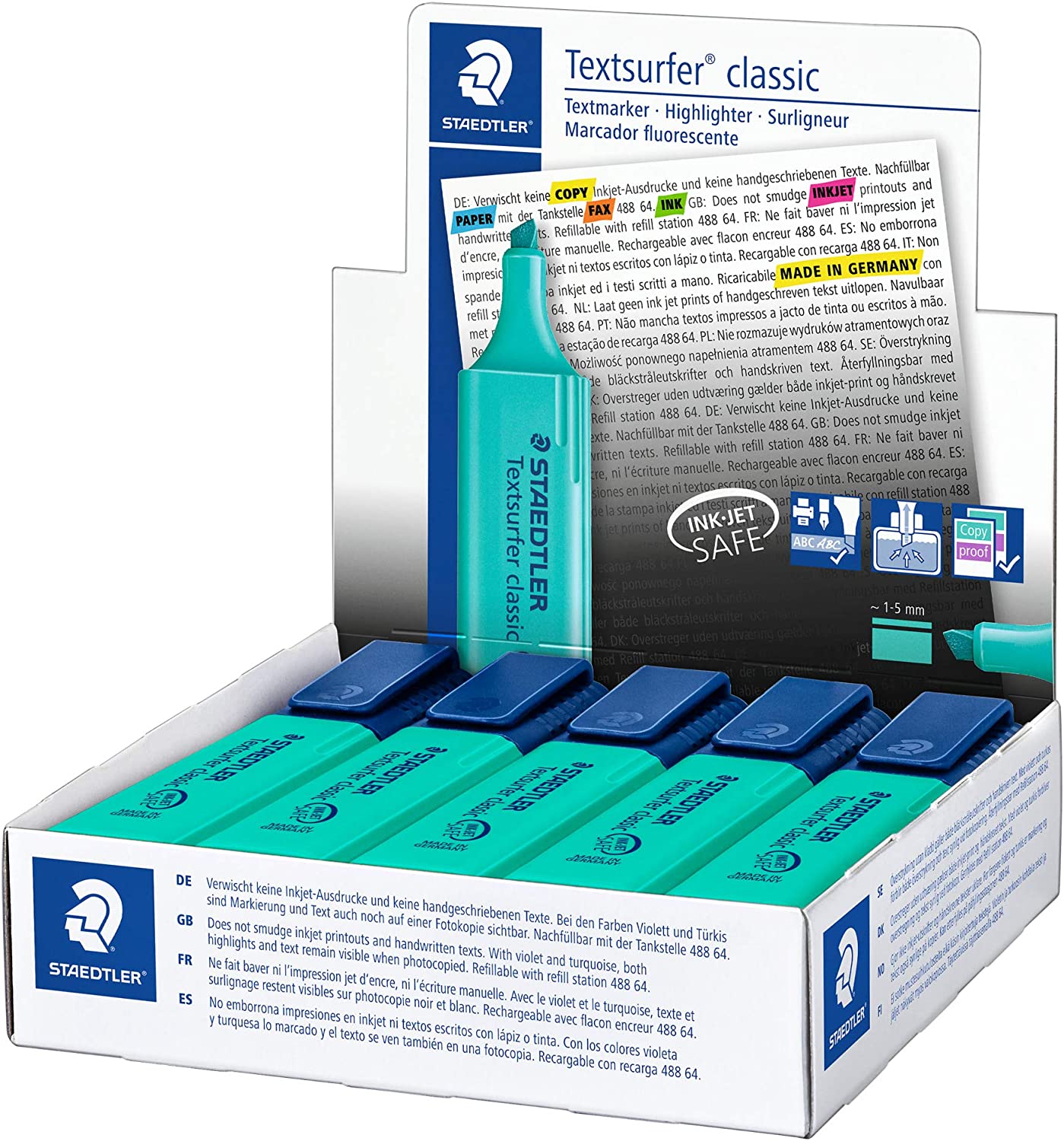 LOT 10 Staedtler Textsurfer Classic 364 Fluo