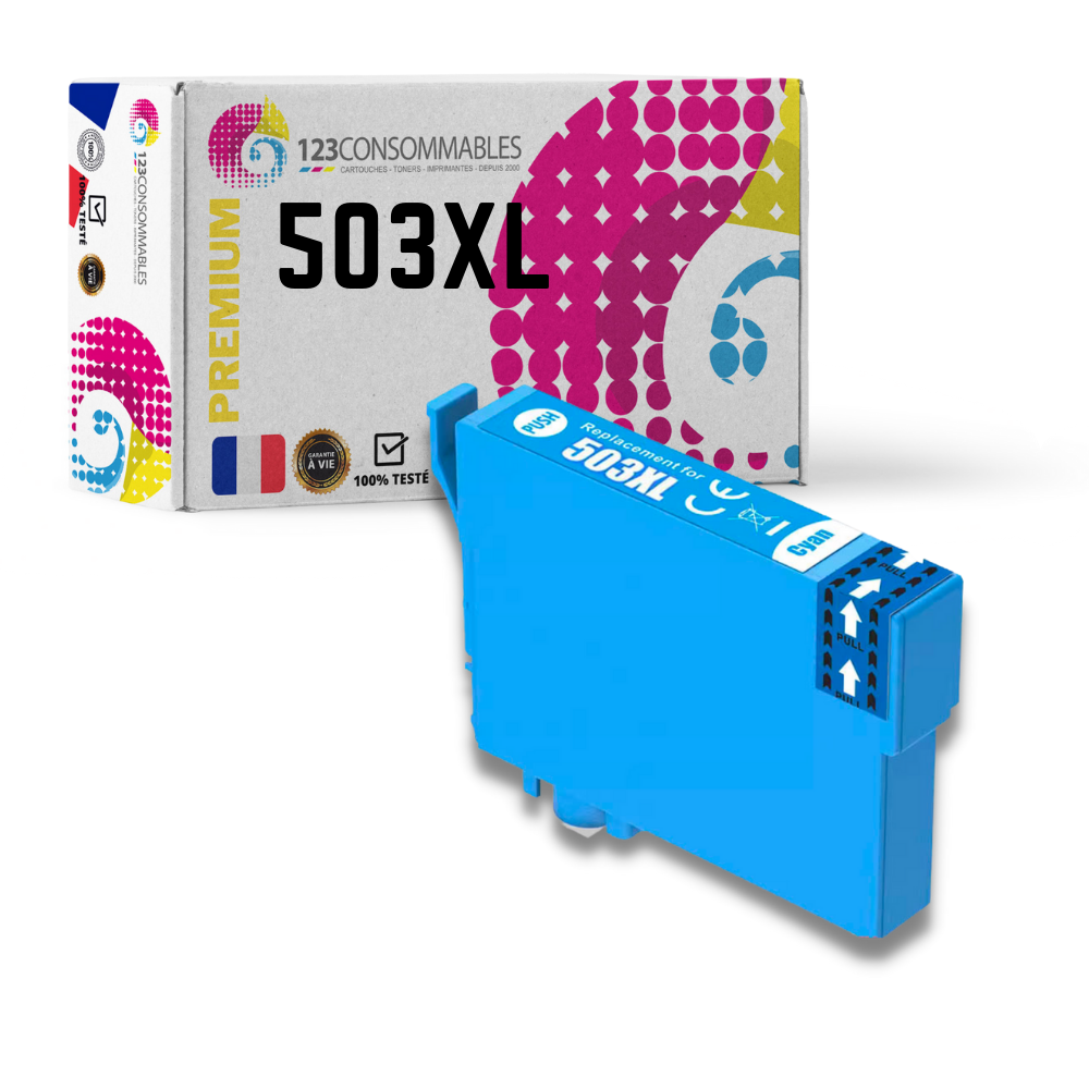Epson 503 cartouche couleurs séparées pour imprimante jet d'encre sur