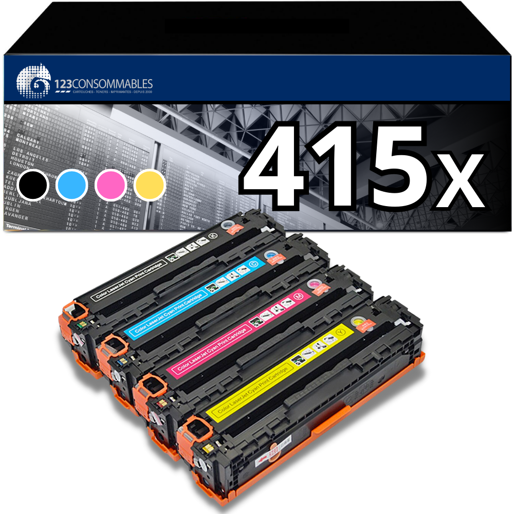 Remplacer une cartouche de toner avec l'imprimante multifonction HP Color  LaserJet Pro M277dw 