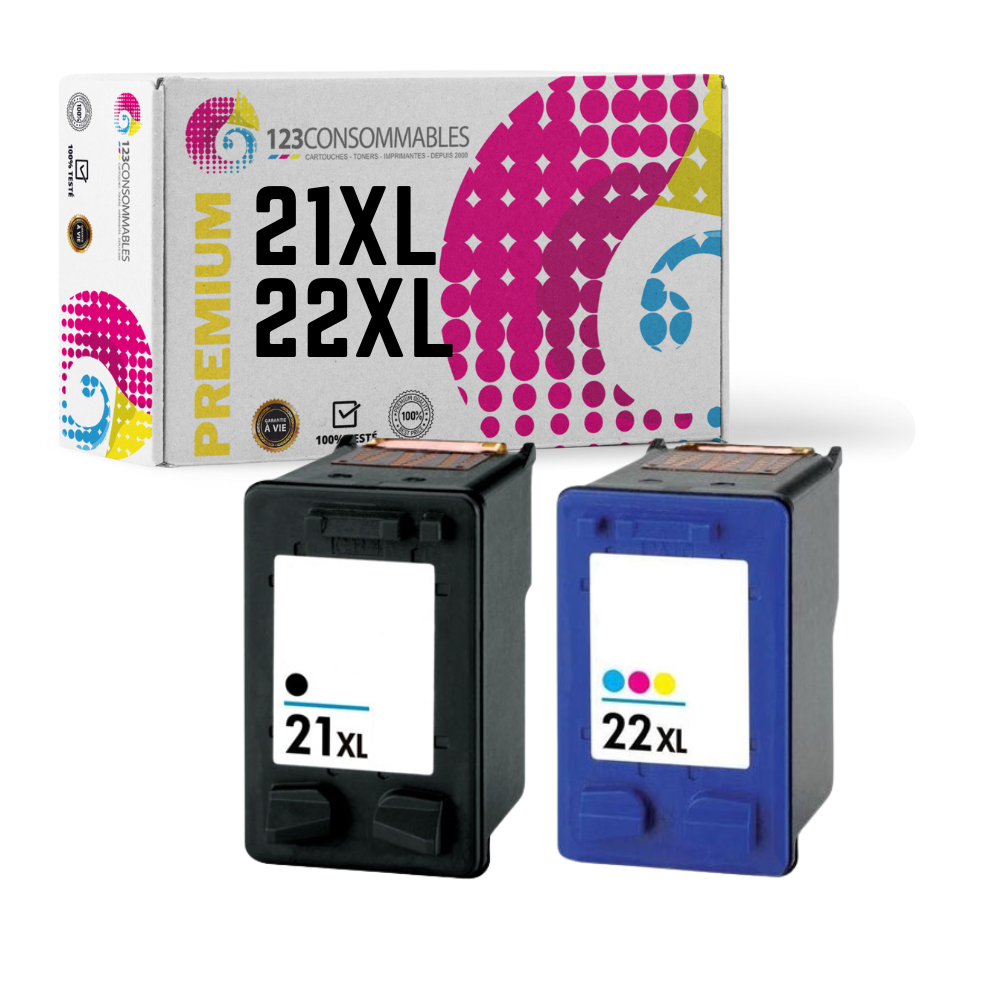 PREMIUM - Cartouches d'encre compatibles avec imprimantes HP ( Série 303 XL  )