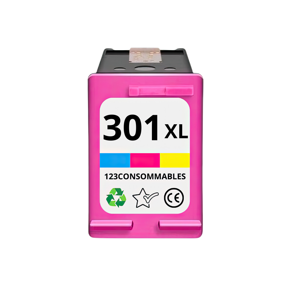 ✓ Cartouche compatible avec HP 301 XL couleur couleur couleur en