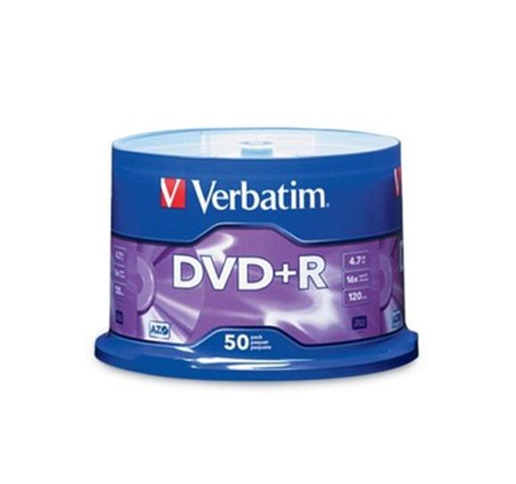 Verbatim DVD + R 16x 4,7 Go (50 unités)