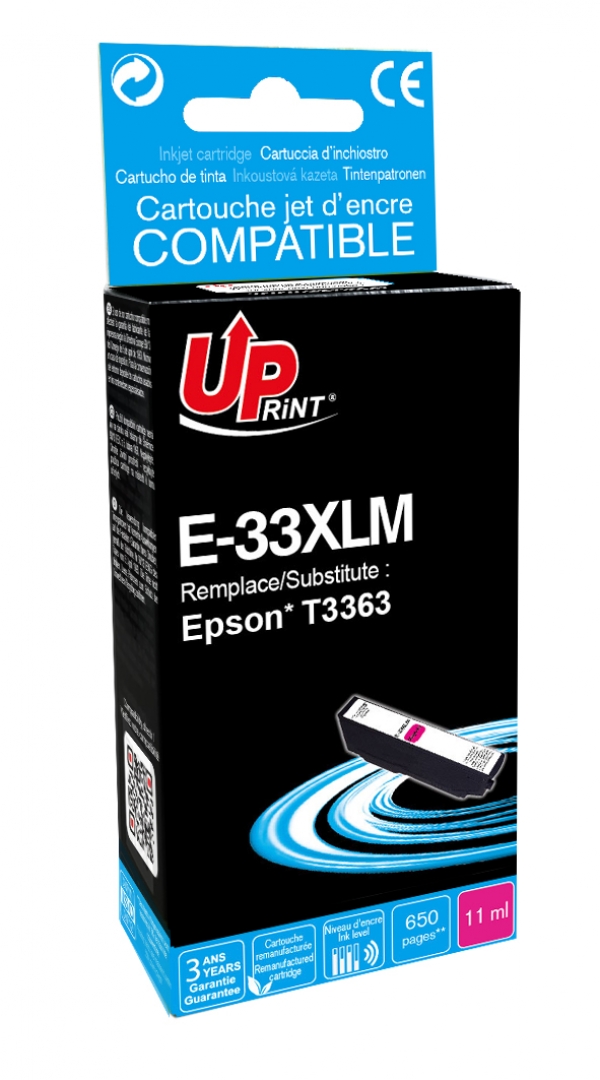 10 Cartouches T33XL 33XL Compatibles avec Epson Expression Premium XP530  XP540 XP630 XP635 XP640  - Cartouche imprimante - LDLC