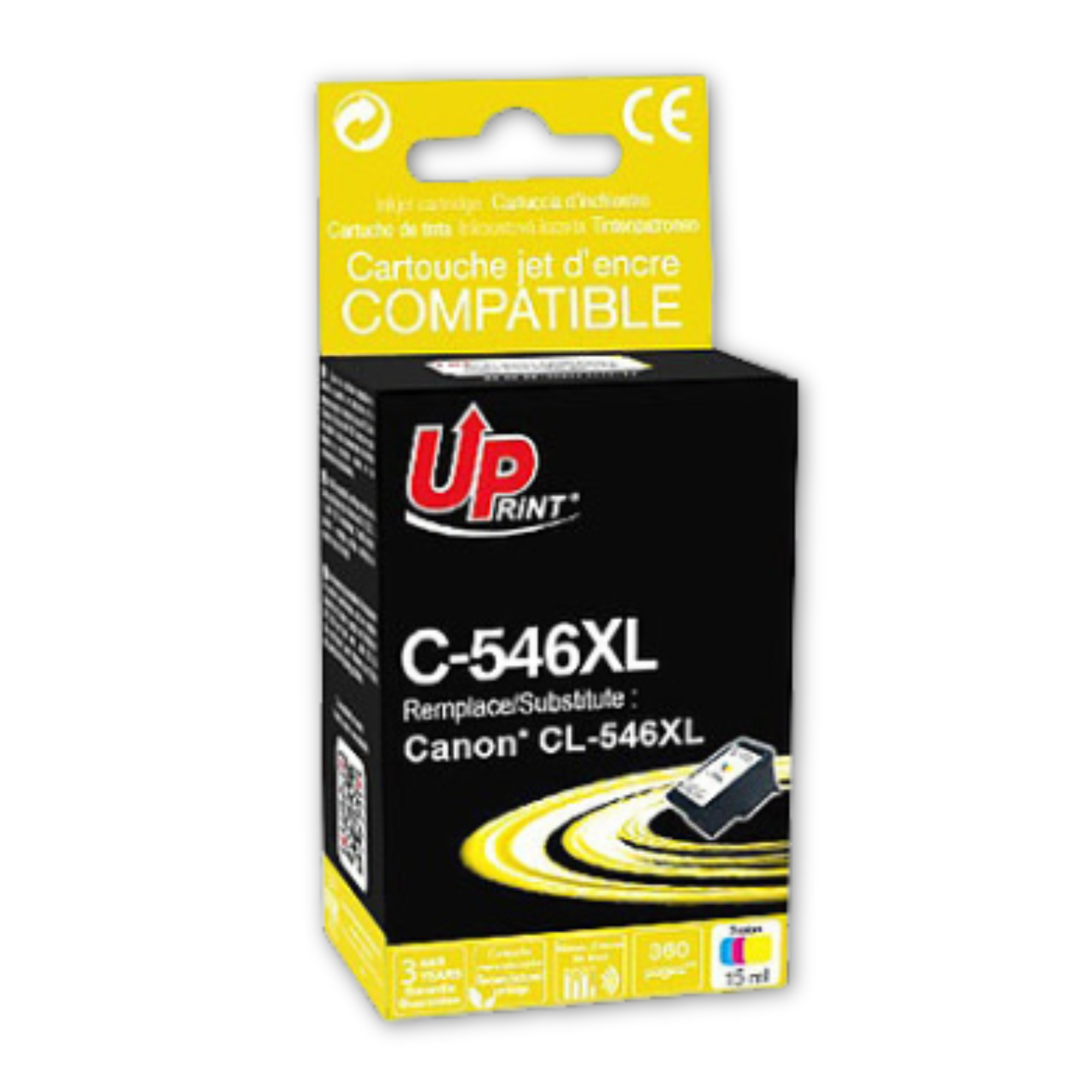 Cartouche encre UPrint compatible CANON CL-546 XL couleur