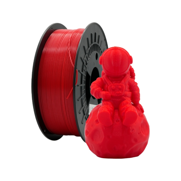 Filament PETG 3D - Diamètre 1,75 mm - Bobine 1kg - Couleur Rouge