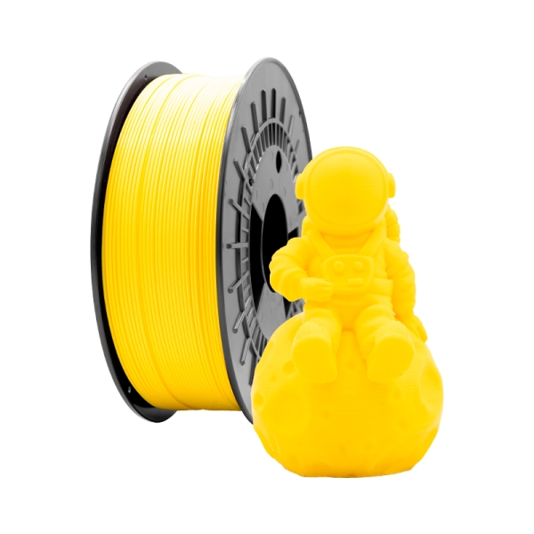 Filament PETG 3D - Diamètre 1,75 mm - Bobine 1kg - Couleur Jaune