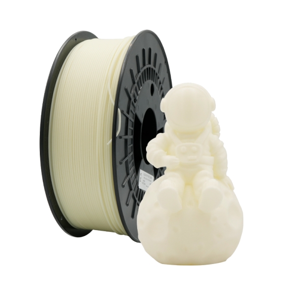 Filament PLA 3D - Diamètre 1,75 mm - Bobine 1kg - Couleur Glow in the Dark