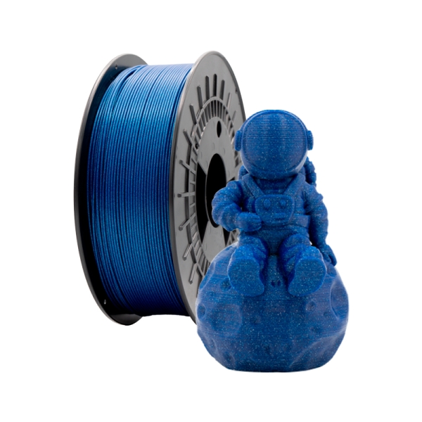 Filament 3D PLA GLITTER - Diamètre 1,75 mm - Bobine 1kg - Couleur Bleu