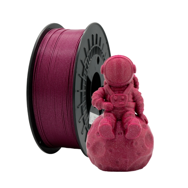 Filament 3D PLA GLITTER - Diamètre 1,75 mm - Bobine de 1 kg - Couleur Violet