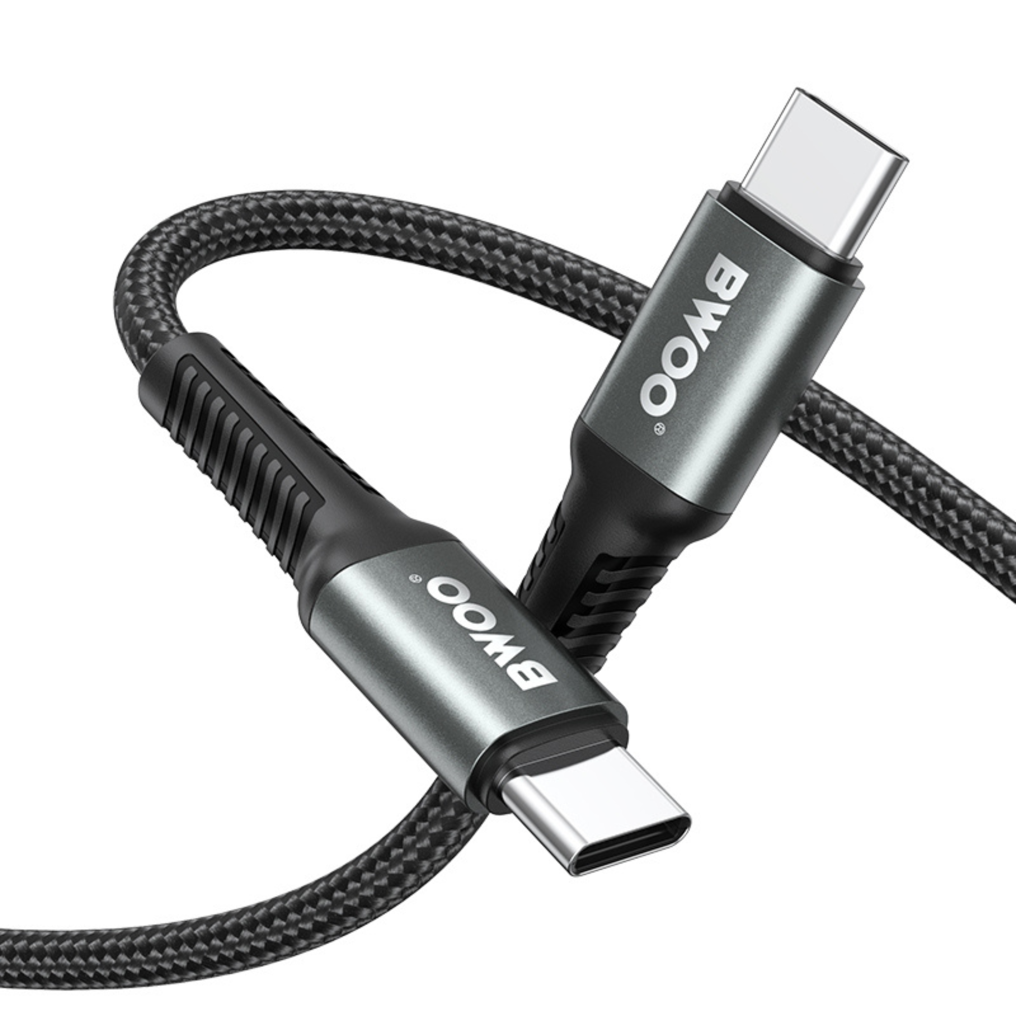 BWOO Câble USB-C vers USB-C X288CC - 1M - Noir