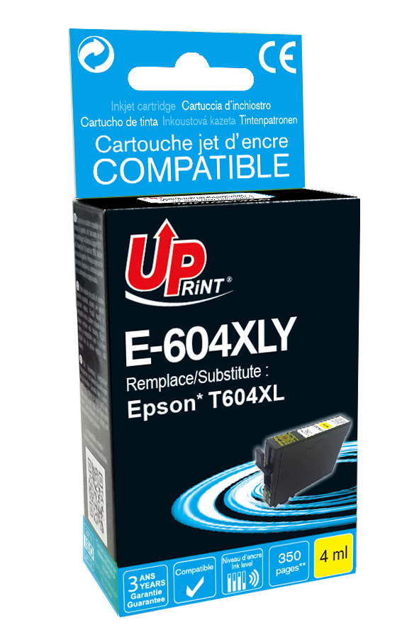 CARTOUCHE EPSON 604XL Ananas Compatible Multipack x 4 C13T09R64010