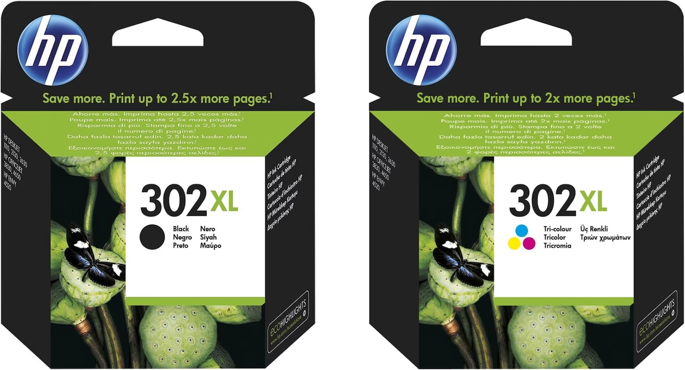 Soldes HP 302 Multipack 4 couleurs (X4D37AE) 2024 au meilleur prix sur