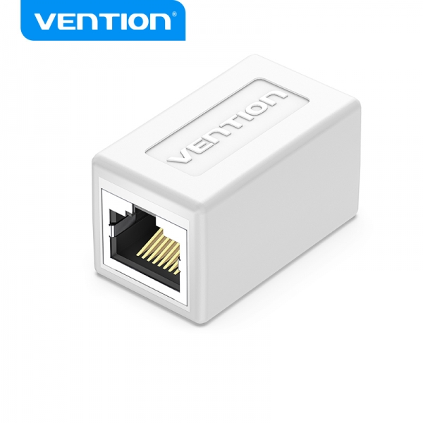 Adaptateur de connecteur FTP femelle vers femelle Vention RJ45 Cat6 - Blanc