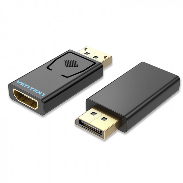 Adaptateur Displayport mâle vers HDMI femelle Vention - Noir