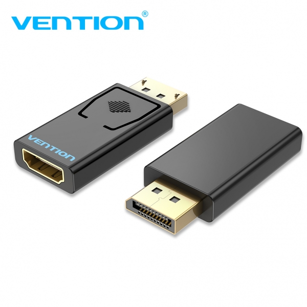 Adaptateur Displayport mâle vers HDMI femelle Vention - Noir