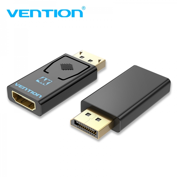 Adaptateur Displayport mâle vers HDMI femelle Vention - Noir