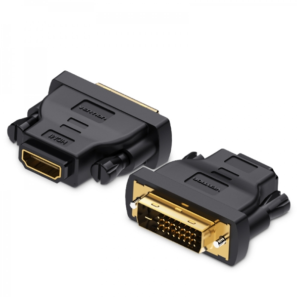 Adaptateur DVI mâle vers HDMI femelle Vention - Noir