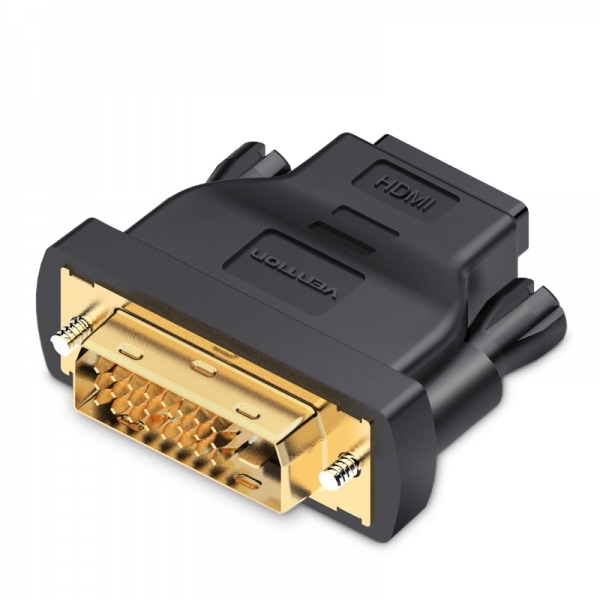 Adaptateur DVI mâle vers HDMI femelle Vention - Noir