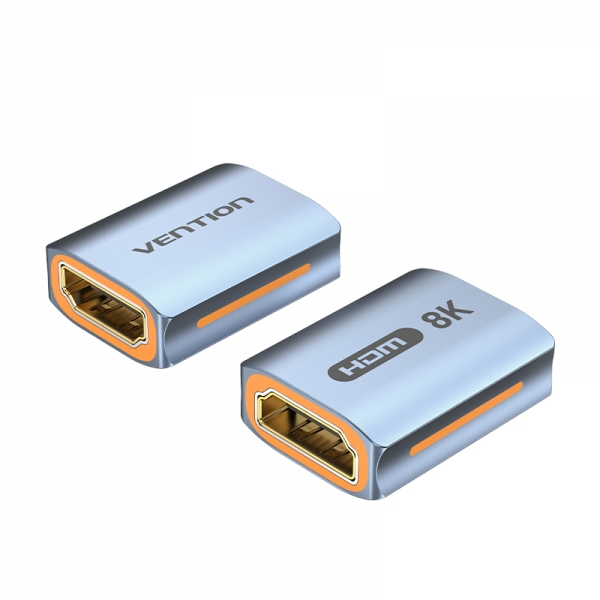 Adaptateur HDMI femelle vers HDMI femelle 2.1 8K Vention - Bleu