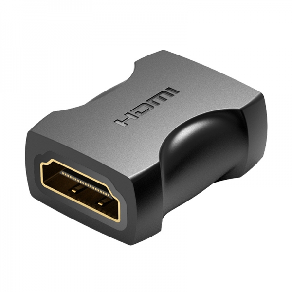 Adaptateur HDMI Femelle vers HDMI Femelle 4K 2.0 Convention - Noir