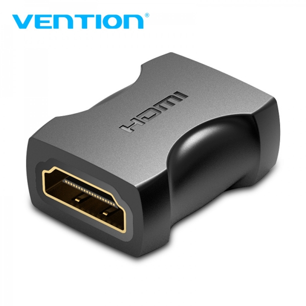 Adaptateur HDMI Femelle vers HDMI Femelle 4K 2.0 Convention - Noir