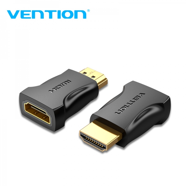 Adaptateur HDMI mâle vers HDMI femelle 4K Vention - Noir