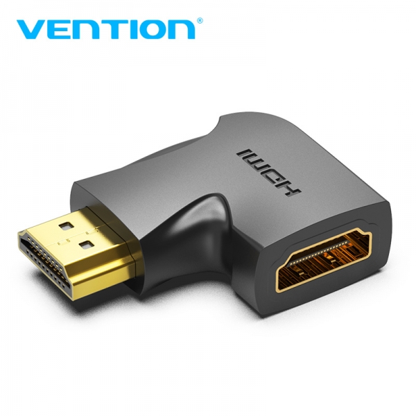 Adaptateur HDMI Mâle vers HDMI Femelle Vention 4K 270º - Couleur Noir