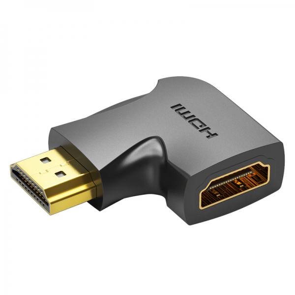 Adaptateur HDMI Mâle vers HDMI Femelle Vention 4K 270º - Couleur Noir