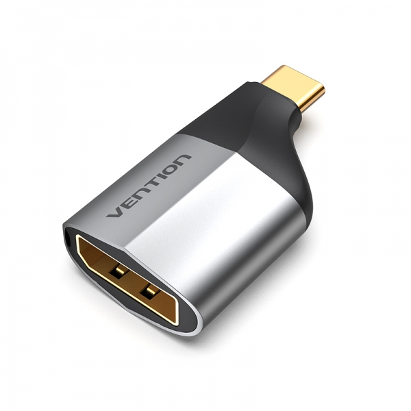 Adaptateur USB-C mâle vers DisplayPort femelle Vention - Gris