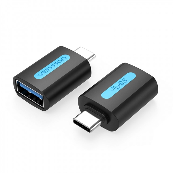 Adaptateur USB-C mâle vers USB 3.0 A femelle Vention - Noir