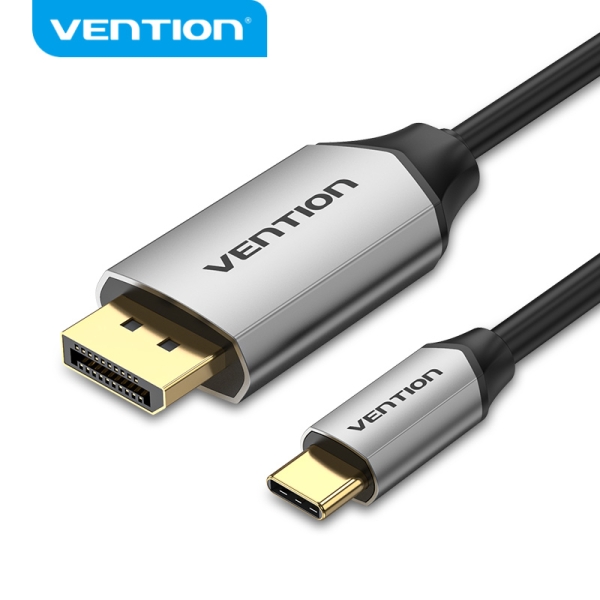 Adaptateur Vention USB-C vers DisplayPort - Connexion stable et rapide - Couleur noire