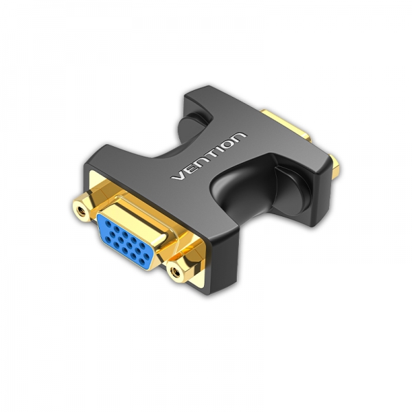 Adaptateur VGA femelle vers VGA femelle Vention - Noir