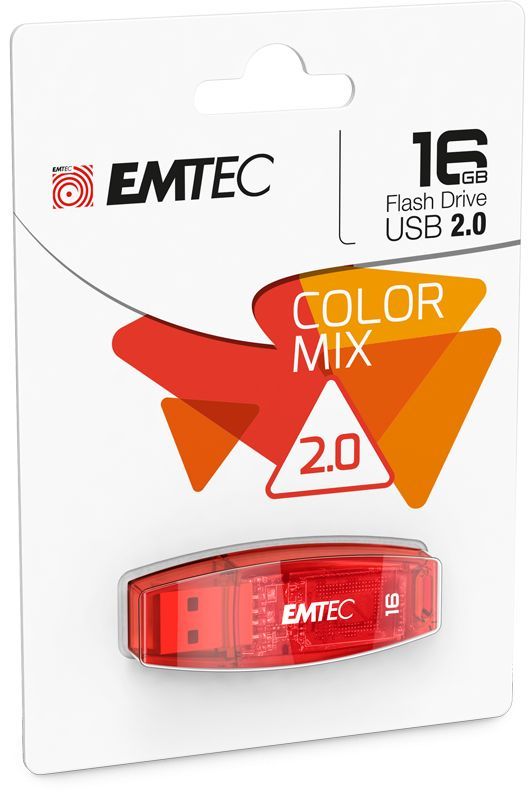 Emtec C410 Color Mix - clé USB 16 Go - USB 2.0