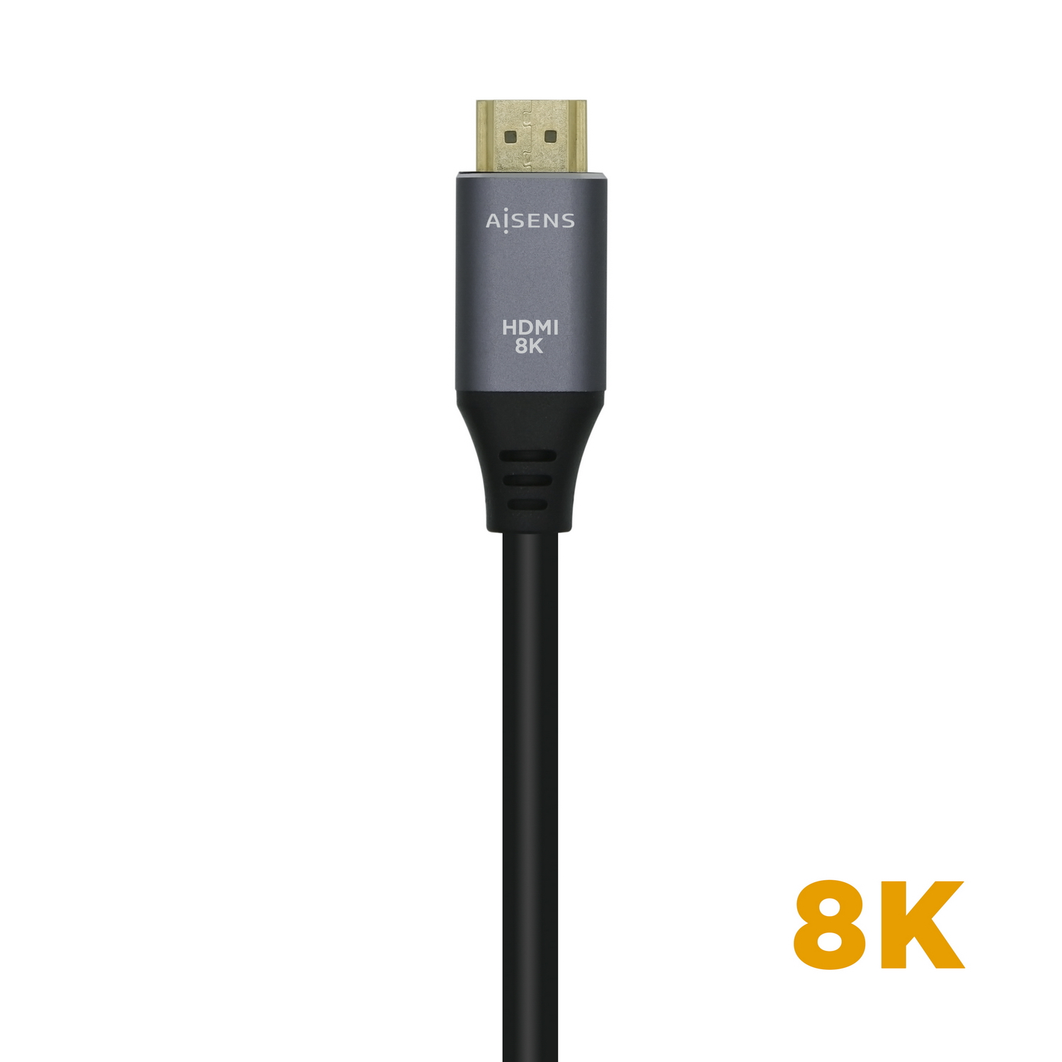 Aisens Câble HDMI V2.1 Ultra Haut Débit 8K@60Hz 48Gbps - A/MA/M - 1.5m - Couleur Noir