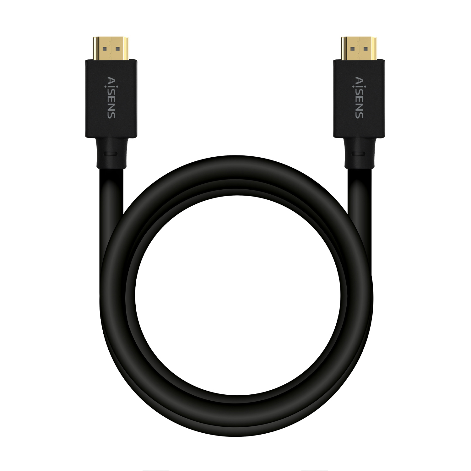 Aisens Câble HDMI V2.1 Ultra Haute Vitesse/Hec 8K@60Hz 48Gbps - A/MA/M - 5.0m - Couleur Noir