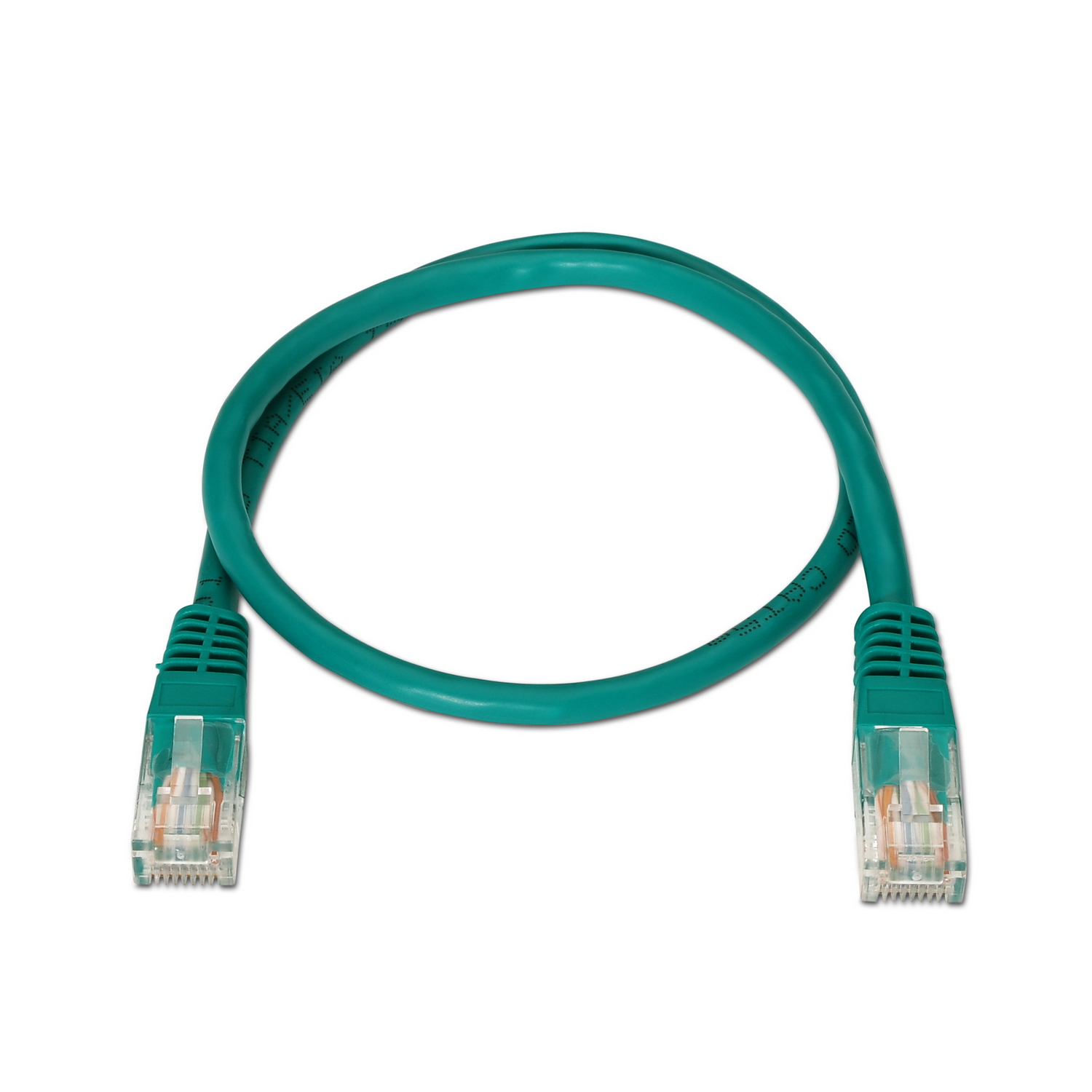 Aisens Câble Réseau Patch Cord RJ45 Cat.6 UTP AWG24 - 2.0m - 10/100/1000 Mbit/s - Couleur Vert