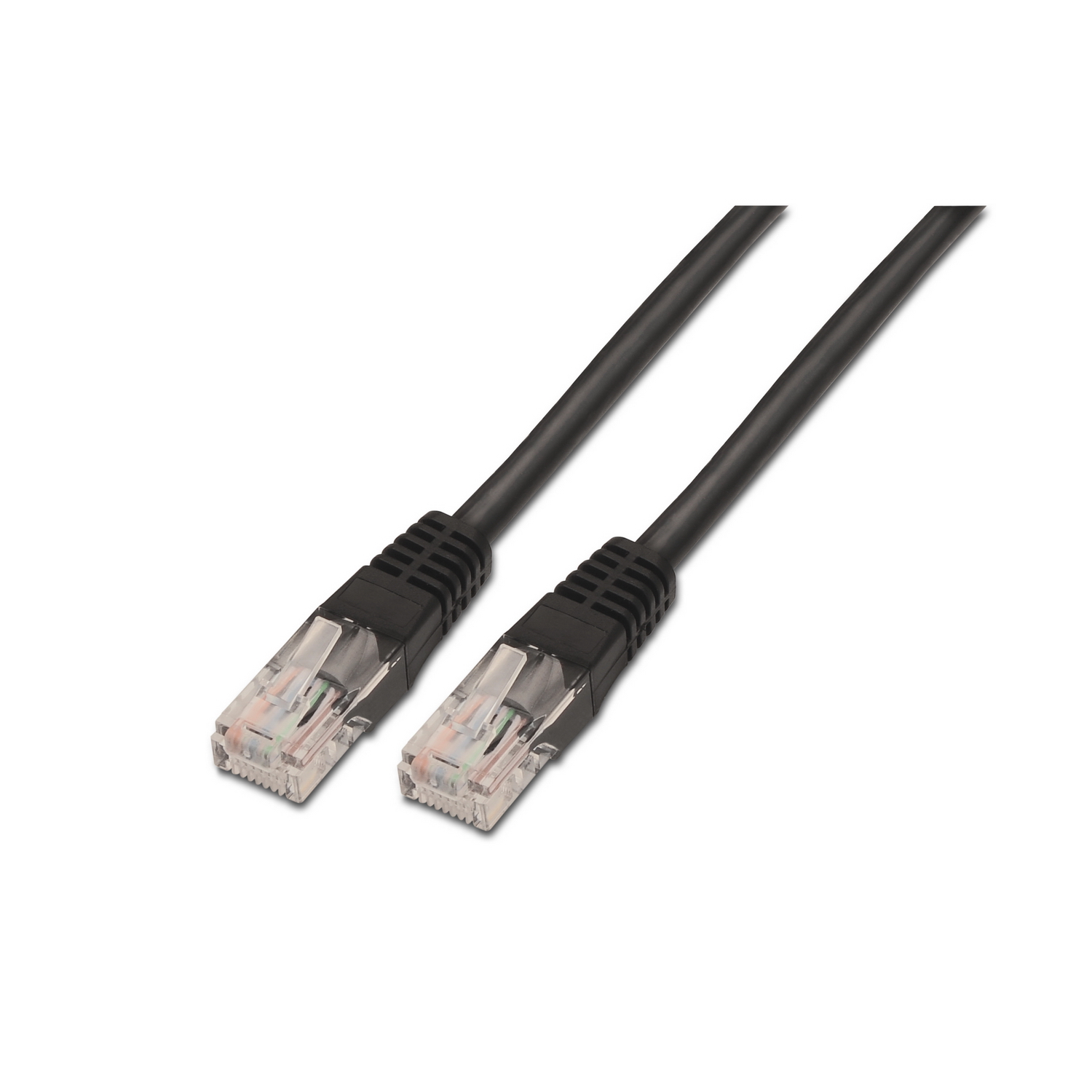 Aisens Câble Réseau Patch Cord RJ45 Cat.6 UTP AWG24 - 3.0m - 10/100/1000 Mbit/s - Couleur Noir