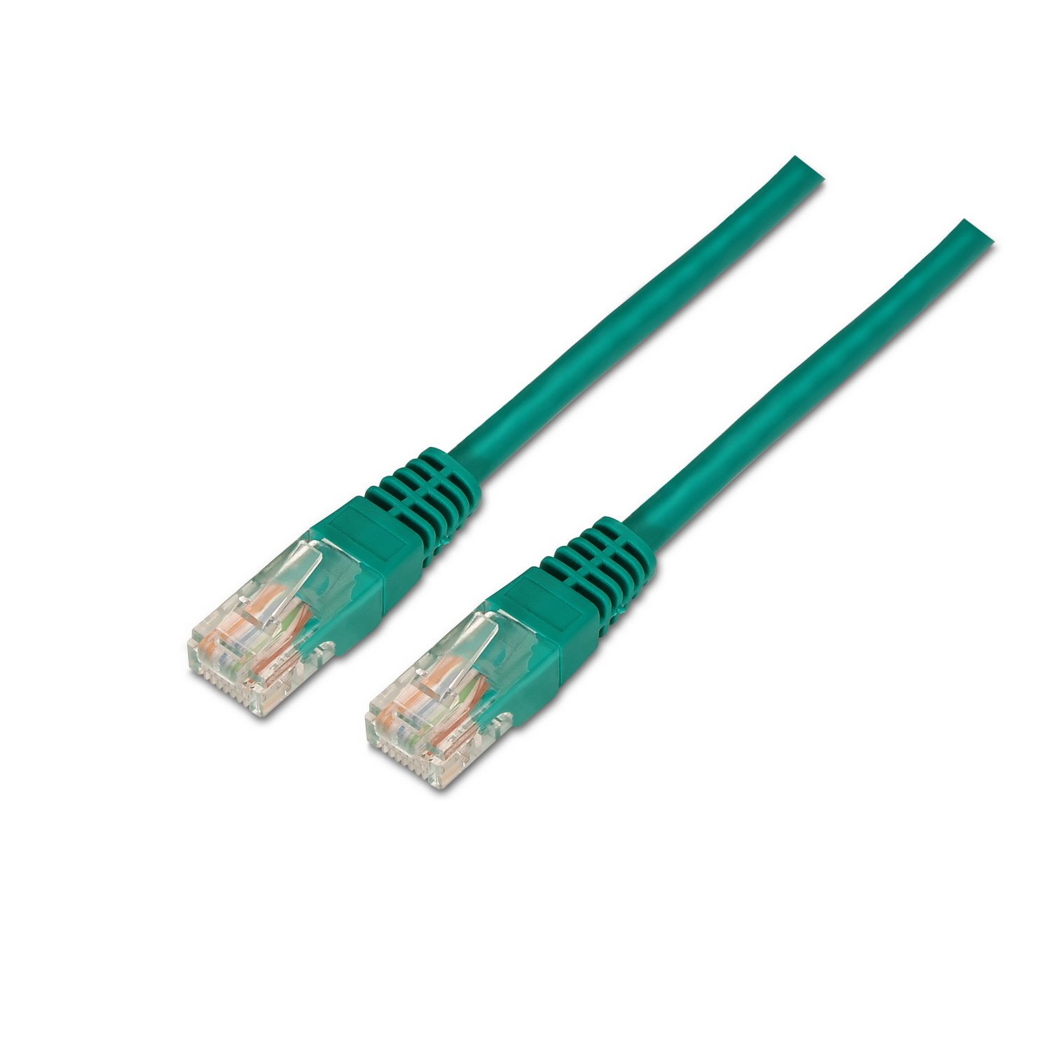 Aisens Câble Réseau Patch Cord RJ45 Cat.6 UTP AWG24 - 3.0m - 10/100/1000 Mbit/s - Couleur Vert