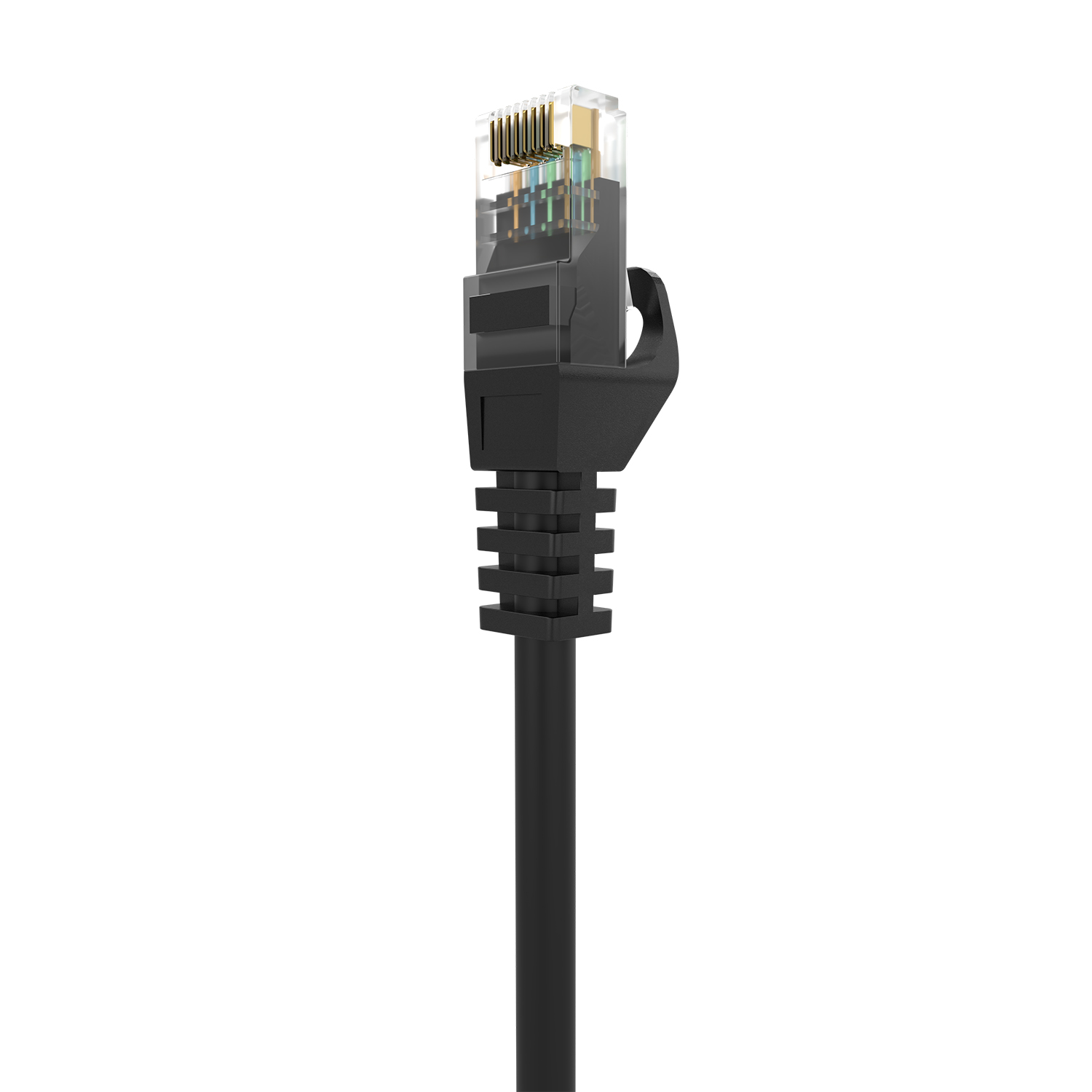 Aisens Câble Réseau Patch Cord RJ45 LSZH CAT.6A 500 MHZ UTP AWG24 - 0.5M - Couleur Noir