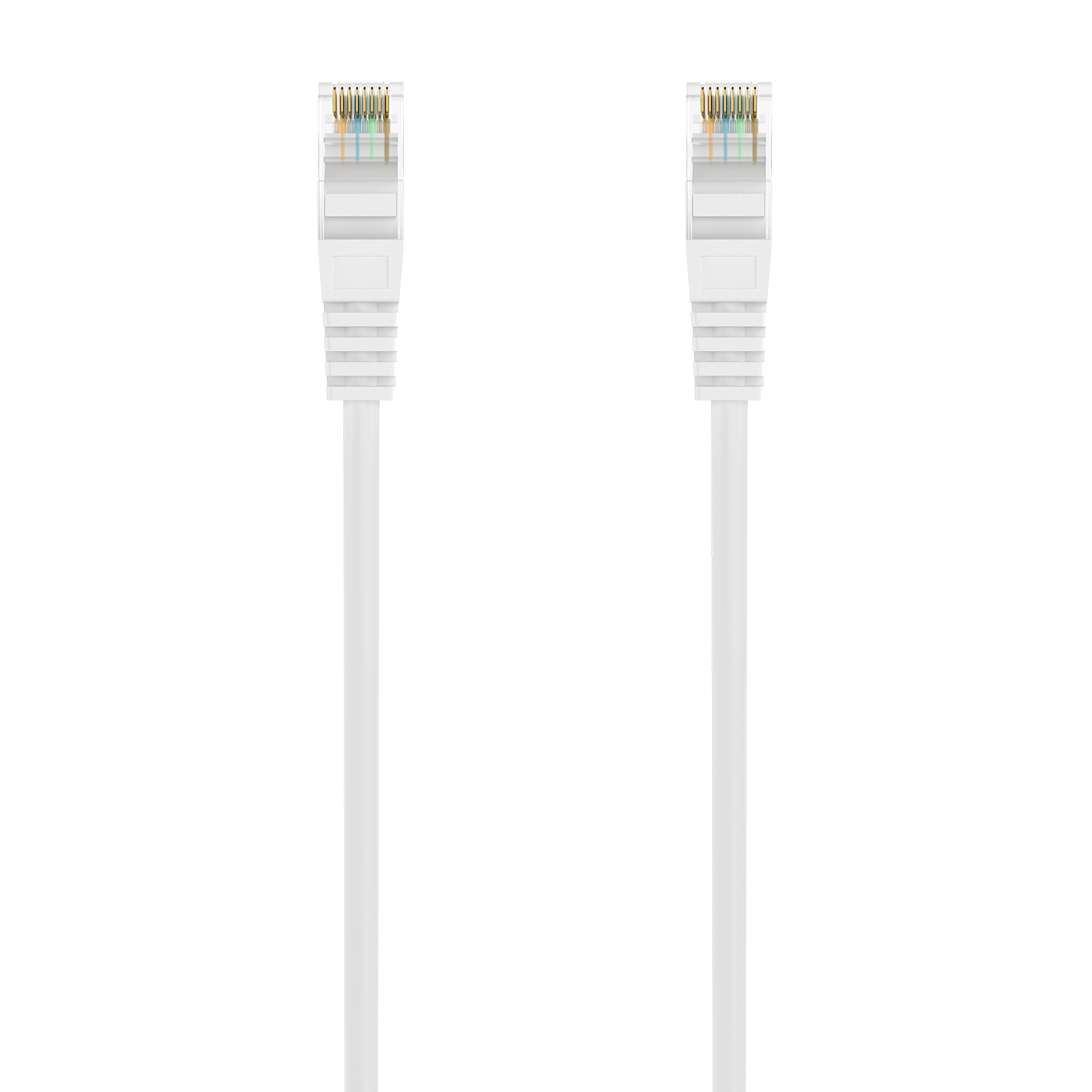 Aisens Câble Réseau Patch Cord RJ45 LSZH CAT.6A 500 MHZ UTP AWG24 - 2.0M - Couleur Blanc