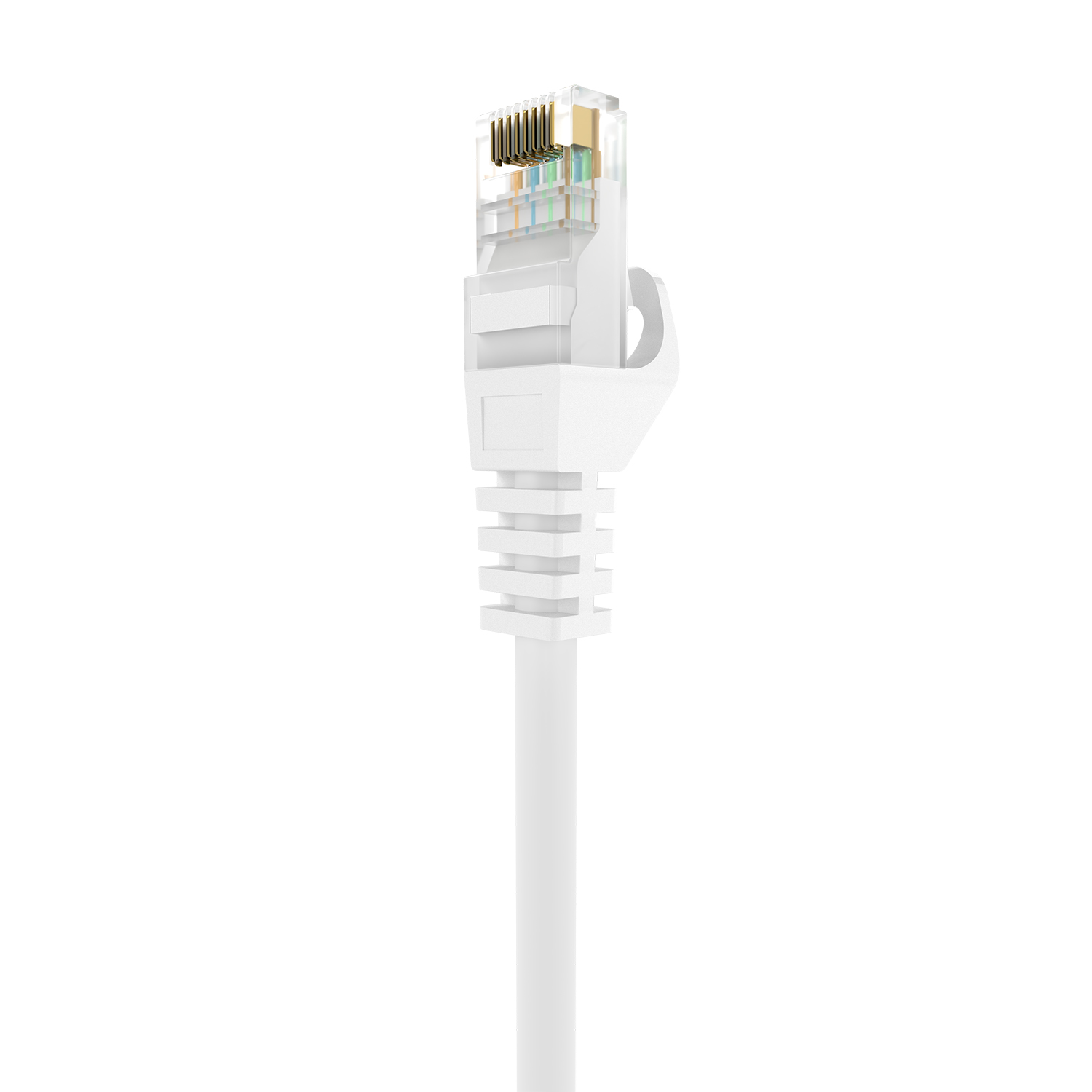 Aisens Câble Réseau Patch Cord RJ45 LSZH CAT.6A 500 MHZ UTP AWG24 - 2.0M - Couleur Blanc