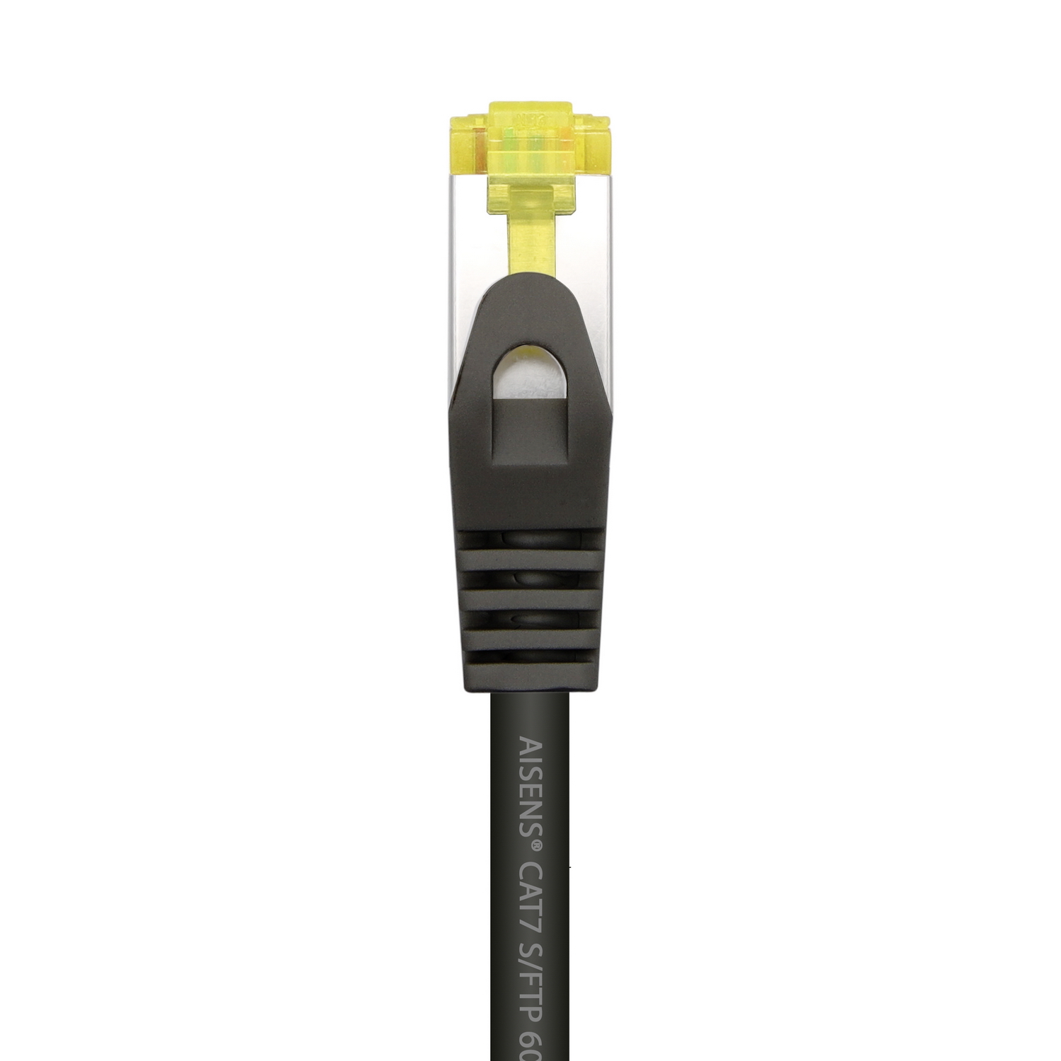 Aisens Câble Réseau Patch Cord RJ45 LSZH Cat.7 600 MHz S/FTP PIMF AWG26 - 1.0M - Couleur Noir