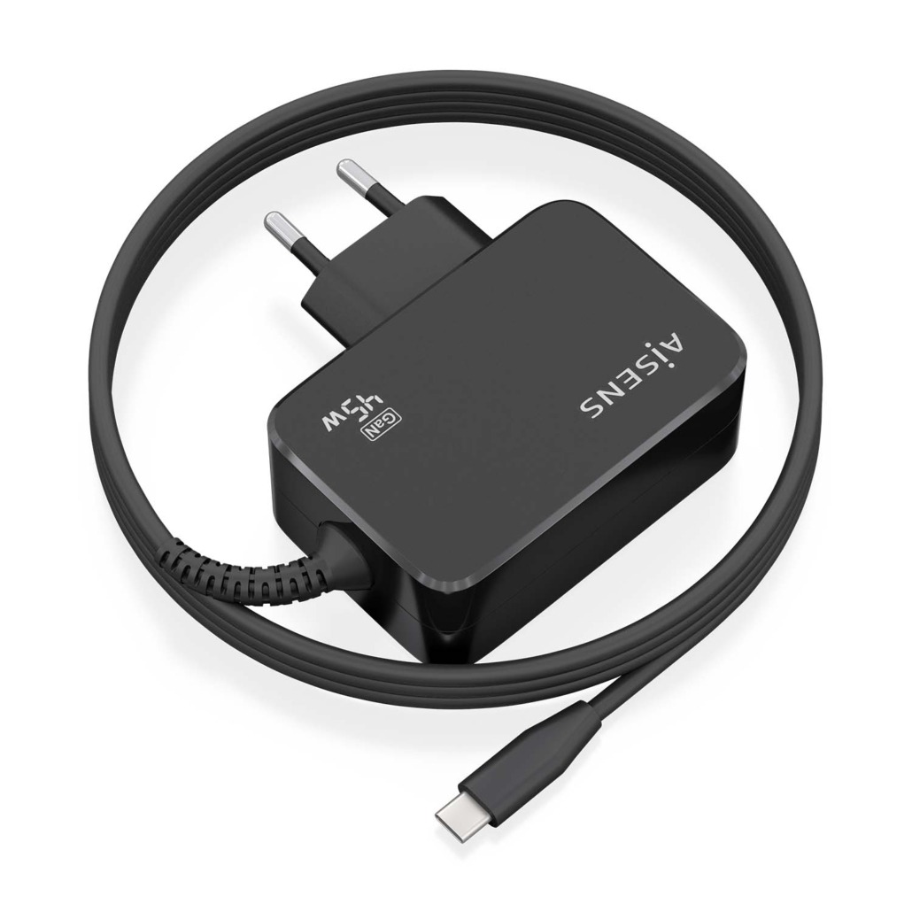 Aisens Chargeur GAN 45W PD3.0 1xUSB-C 1,8m