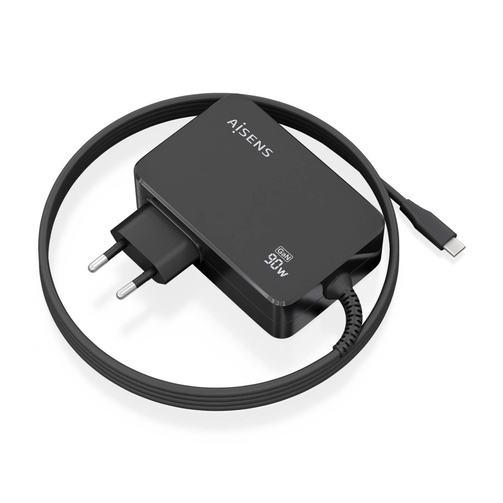 Aisens Chargeur GAN 90W PD3.0 1xUSB-C 1,8m