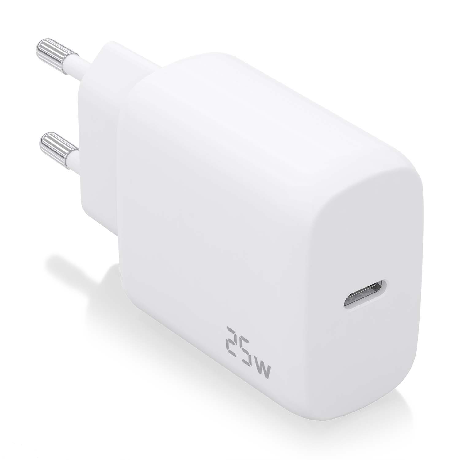 Aisens Chargeur USB-C PD3.0 1 Port 1xUSB-C 25W - Blanc