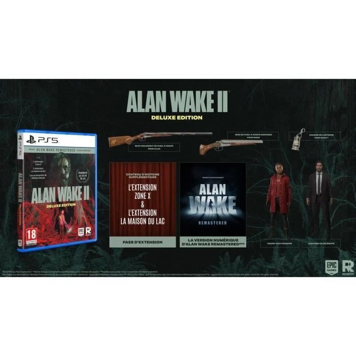 Alan Wake 2 - Jeu PS5 - Edition Deluxe