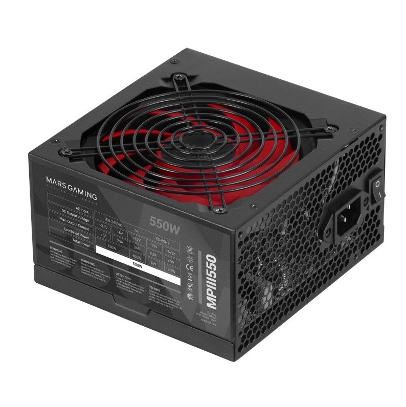 Alimentation Mars Gaming 550W ATX 